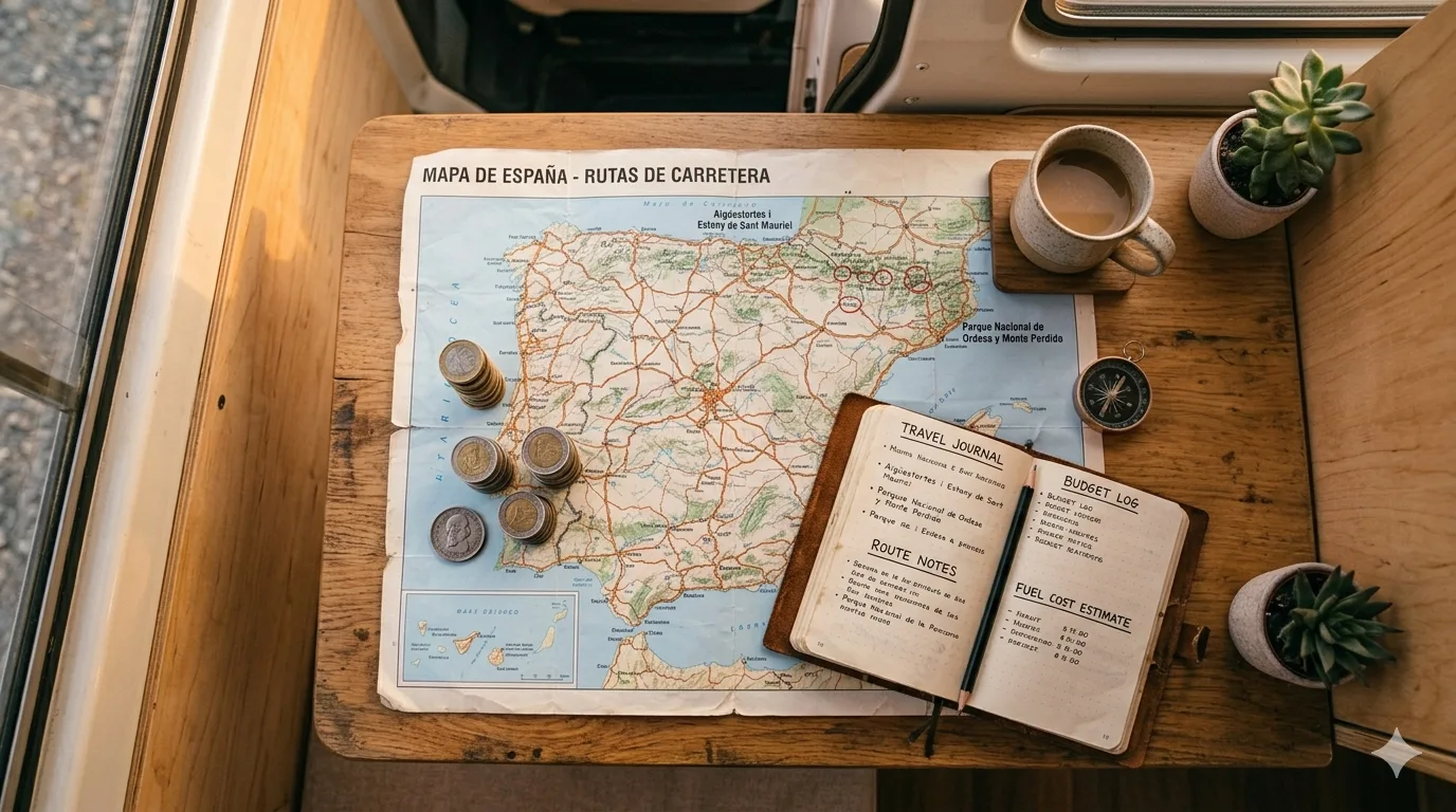 Presupuesto real para vivir en furgoneta